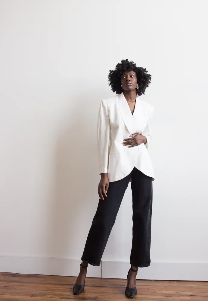 1980s Giorgio Sant Angelo Dinner Jacket Wayward Collection